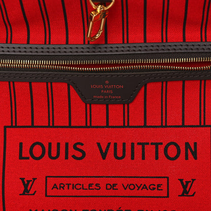 Louis Vuitton Damier Ebene Neo Neverfull MM 6 of 9
