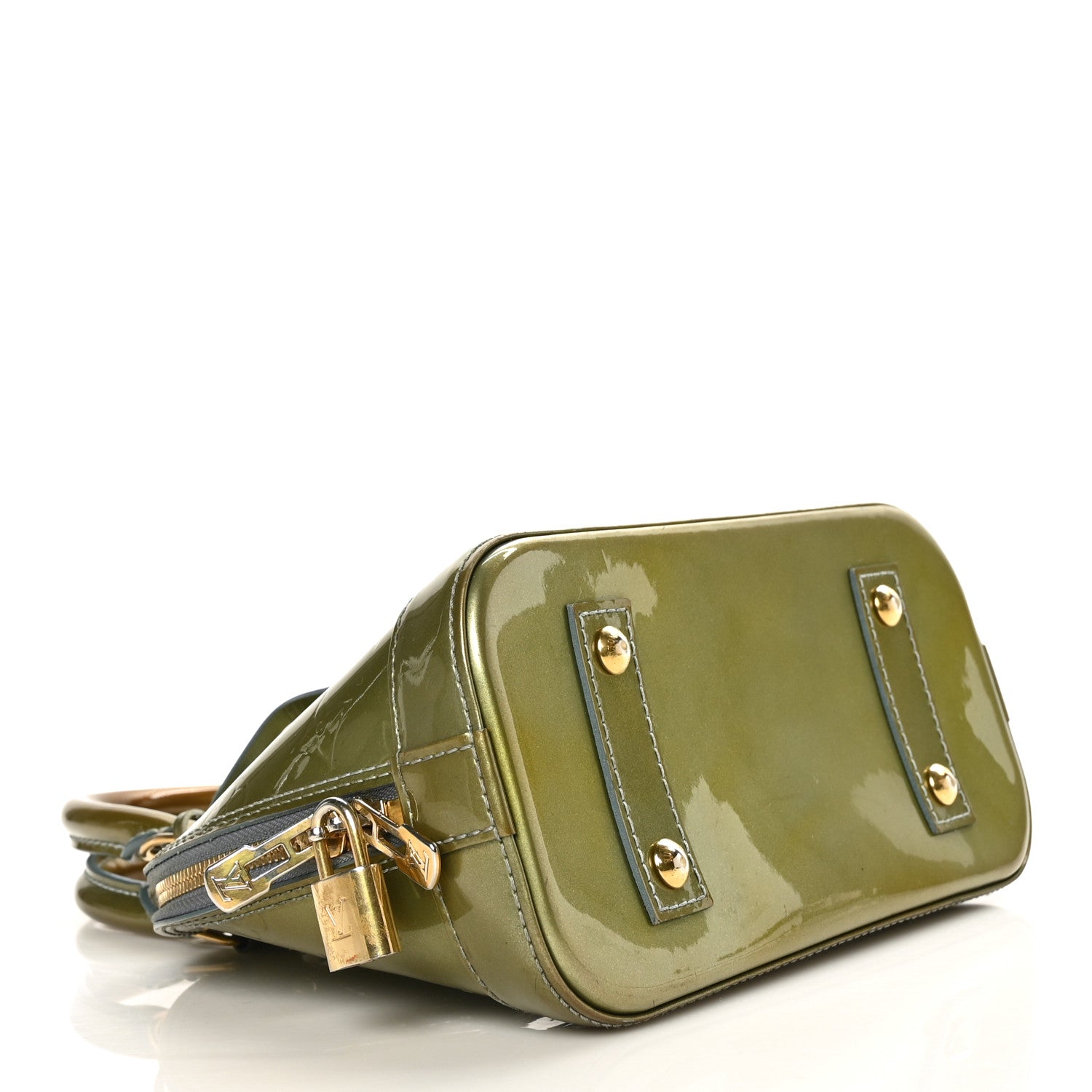 Louis Vuitton Vernis Alma BB Givre 3 of 5