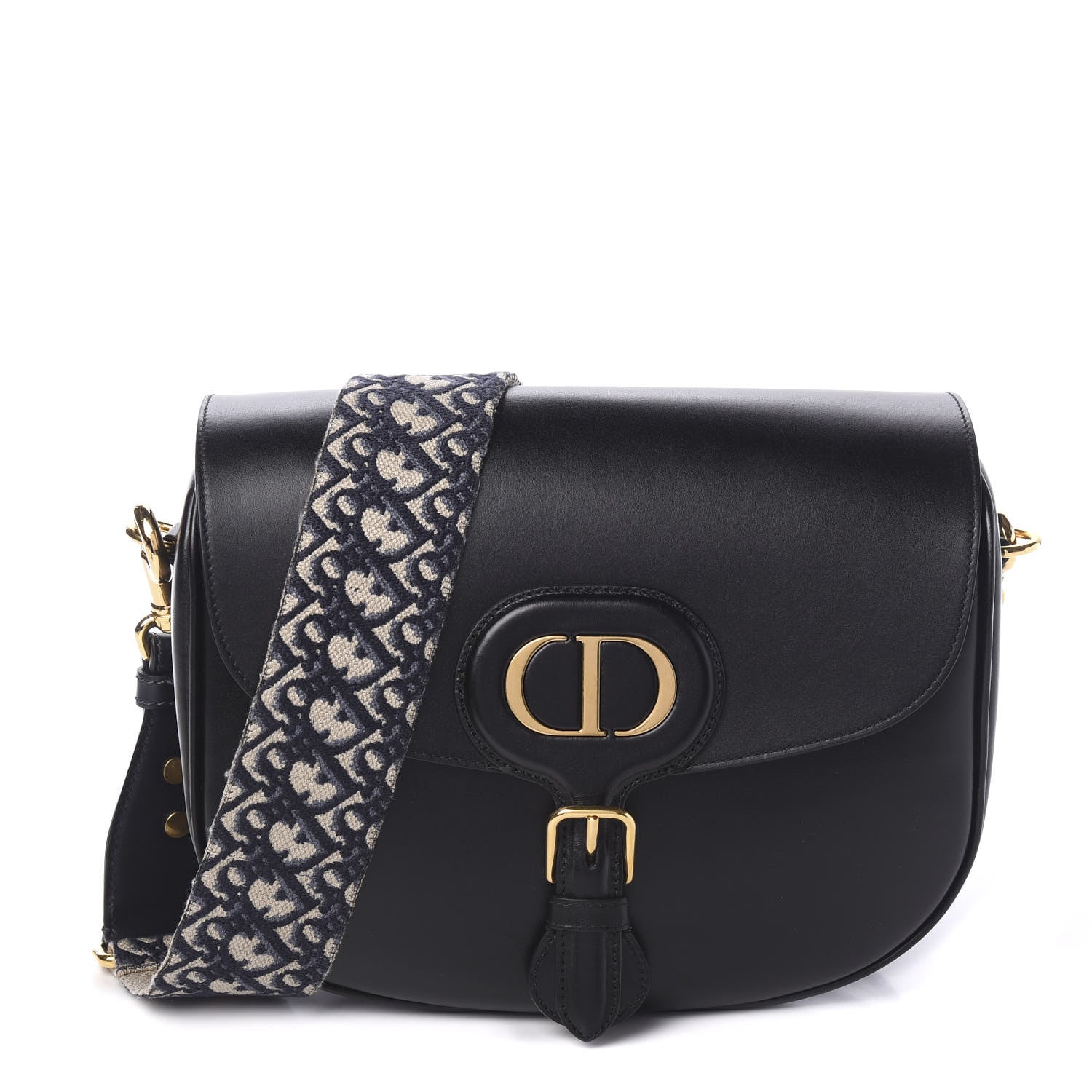 Christian Dior Box Calfskin Large Bobby Flap Black 1 of 9