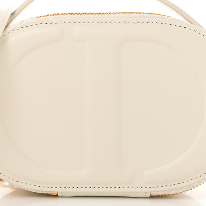 Christian Dior Calfskin CD Signature Oval Crossbody Camera Bag Latte 9 of 11