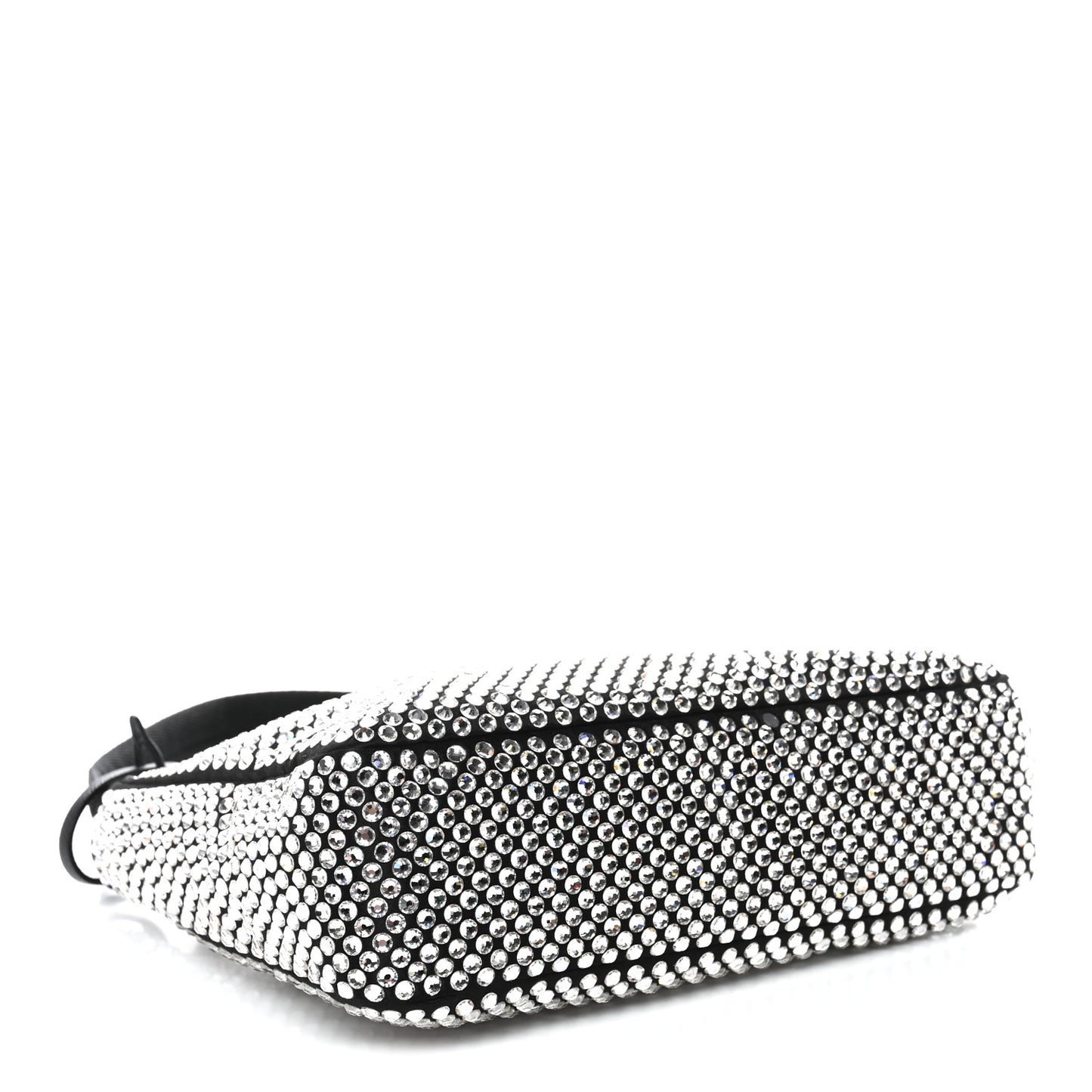 Satin Crystal Mini Re-Edition 2000 Bag Cristal