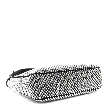Prada Satin Crystal Mini Re-Edition 2000 Bag Cristal 4 of 10