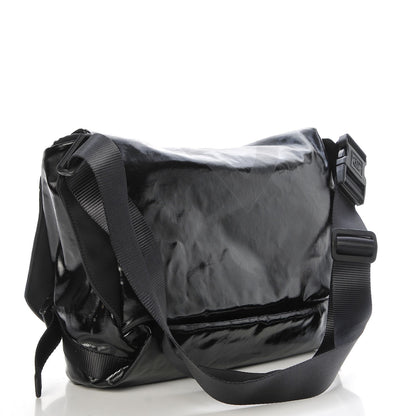 Chanel Coated Canvas Sport Messenger Black 3 of 7
