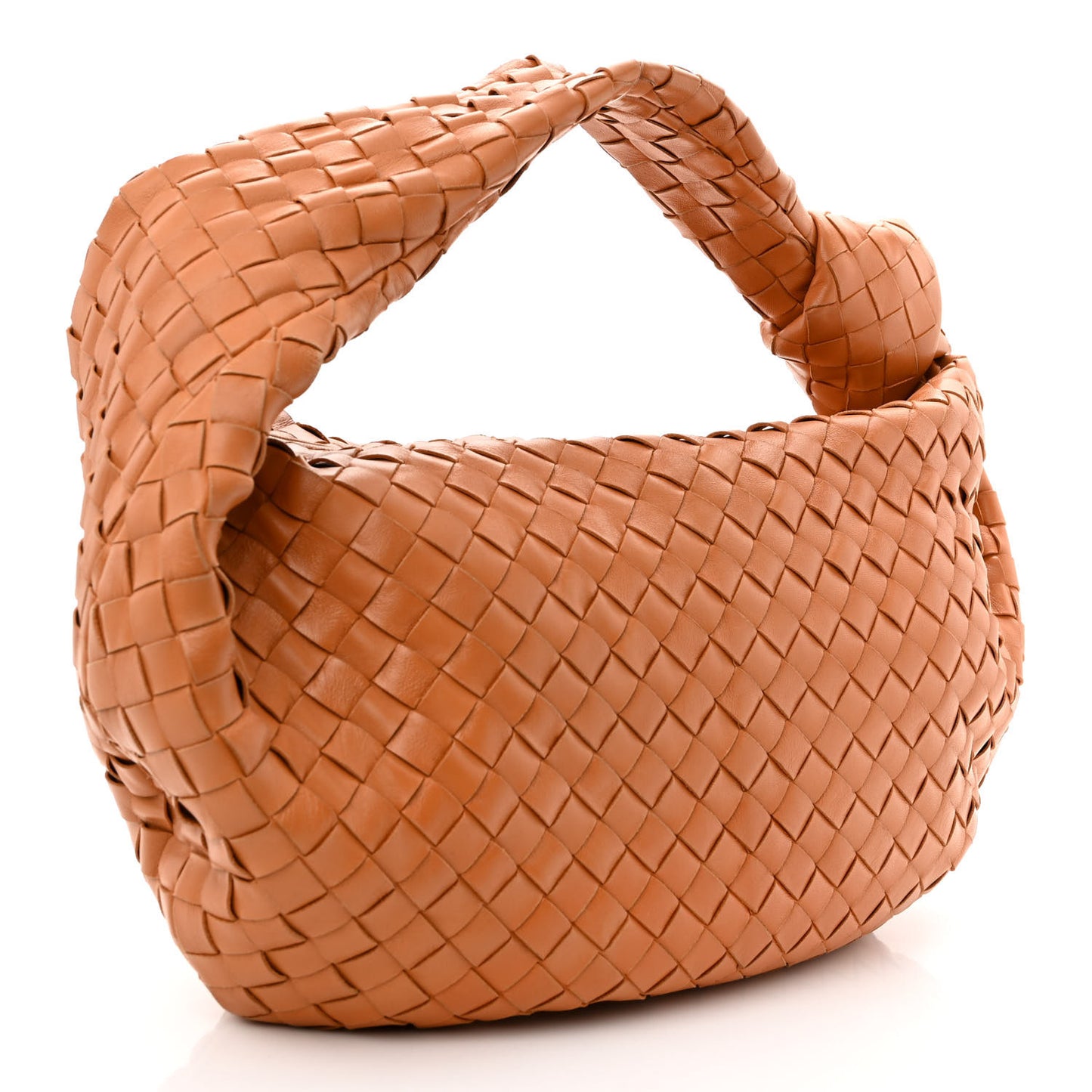 Nappa Intrecciato Small Jodie Caramel