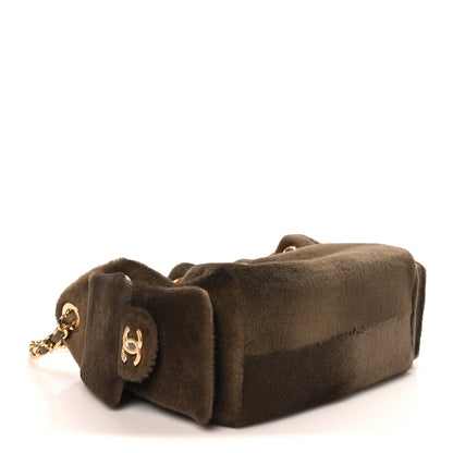 Chanel Pony Hair Mini Chanel 25 Handbag Dark Khaki 4 of 11