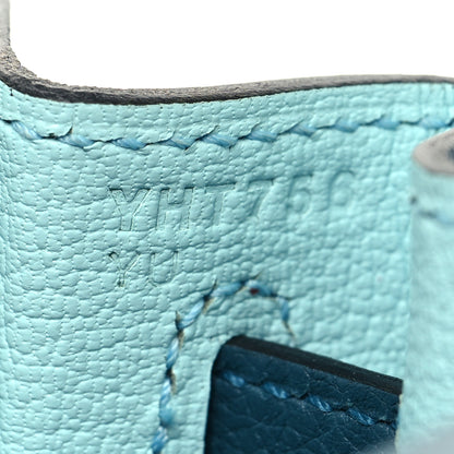 Hermes Evercolor Verso Kelly Retourne 28 Colvert Bleu Zephyr 7 of 11