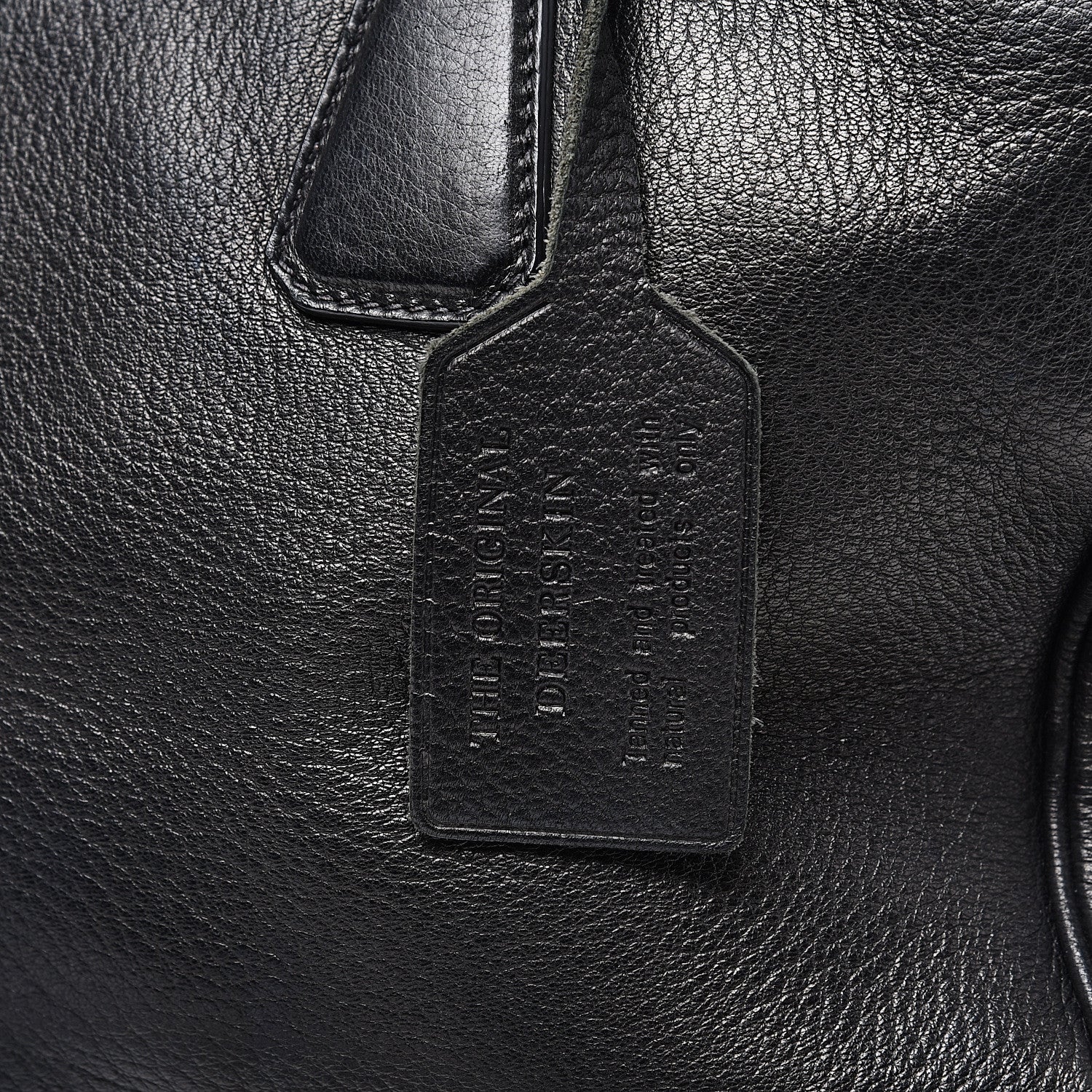 Prada Vitello Daino Tote Black 11 of 14