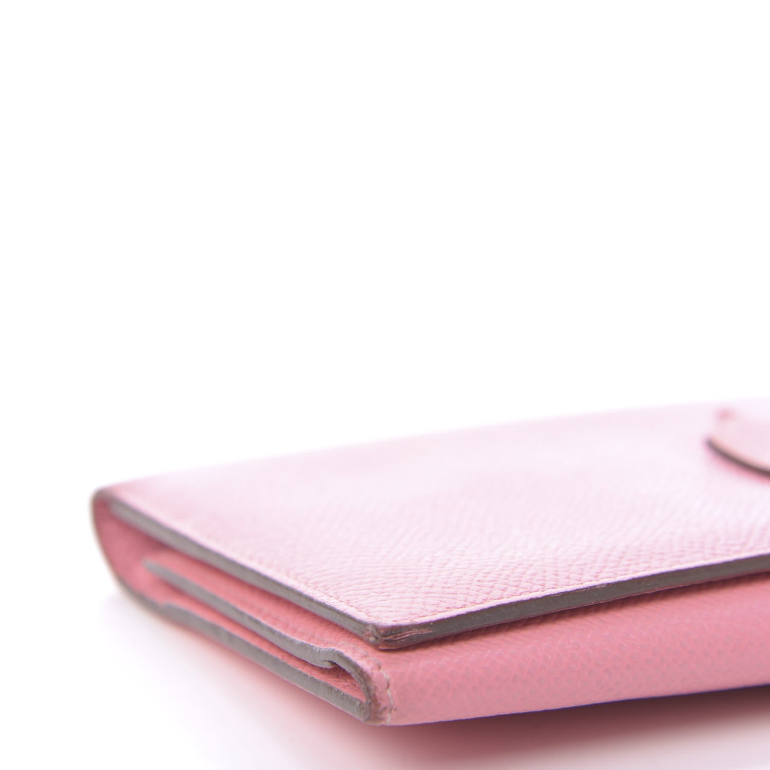 Hermes Epsom Bearn Gusset Wallet Rose Confetti 9 of 14