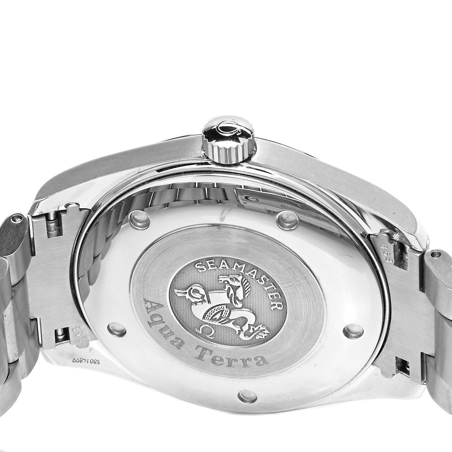Stainless Steel 39mm Seamaster Aqua Terra Quartz Watch 2517.30