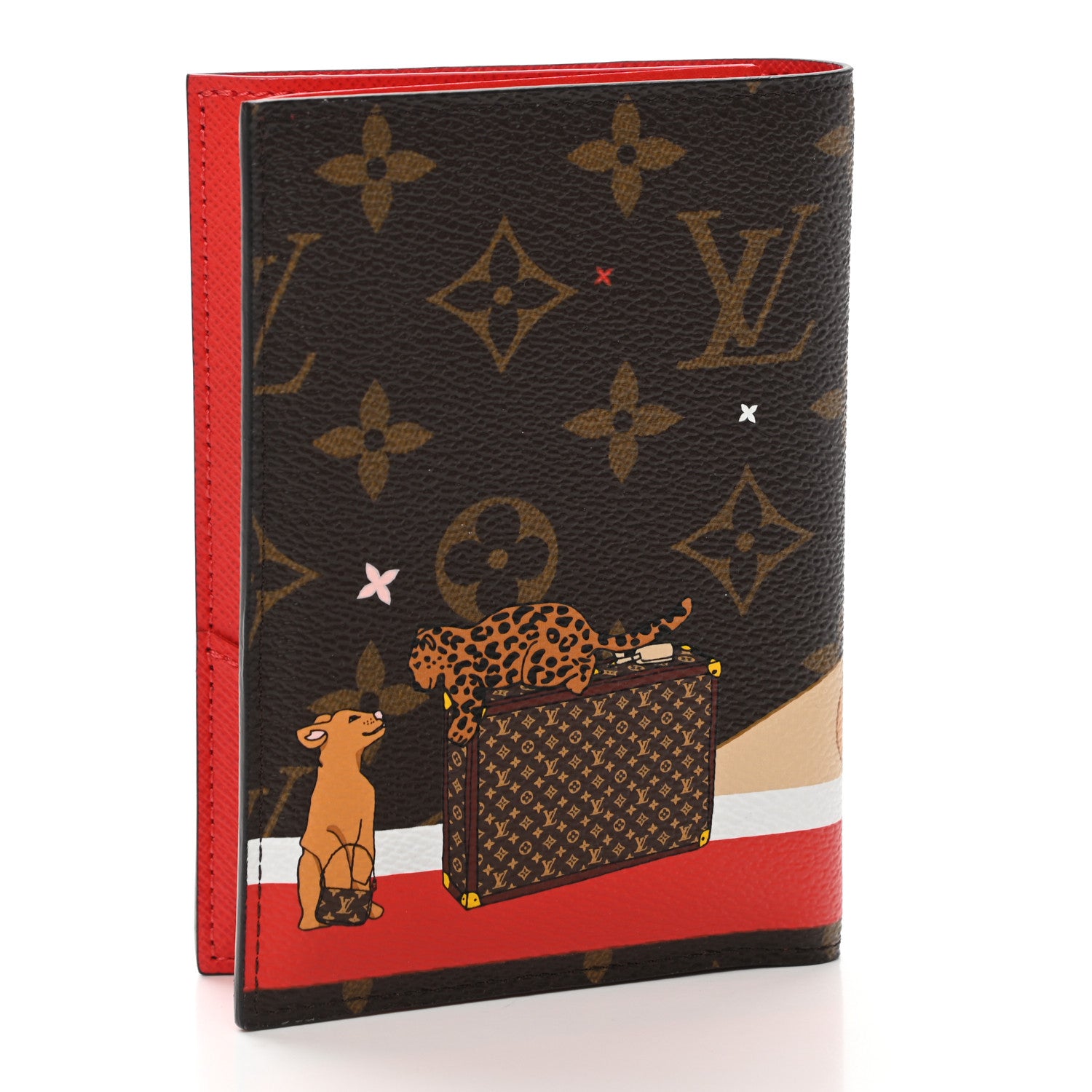 Louis Vuitton Monogram 2018 Christmas Animation Passport Cover 3 of 6