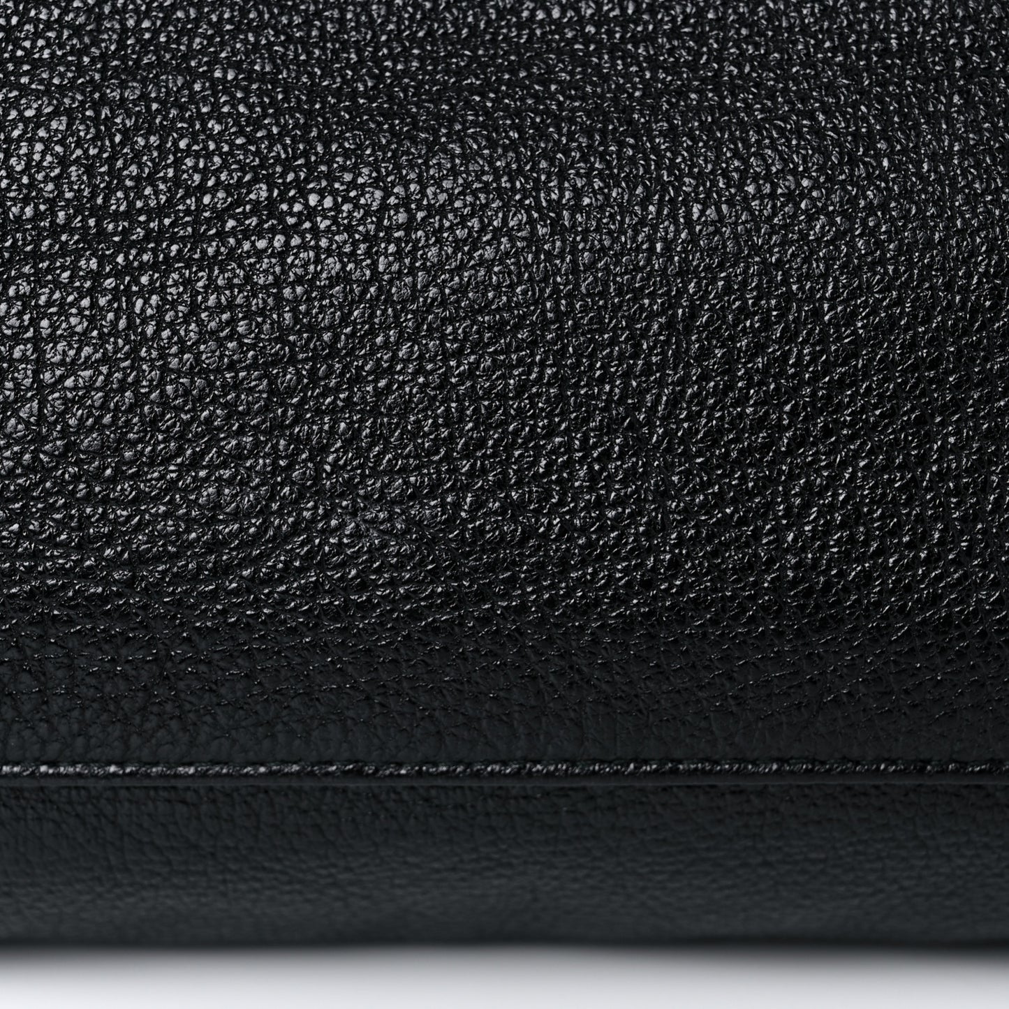 Chevre Gold Metallic Edge Hardware City Black