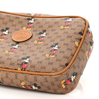 Gucci X DISNEY Mini Vintage GG Supreme Monogram Mickey Mouse Small Belt Bag 90 36 Beige Vintage Sun Oil 11 of 12