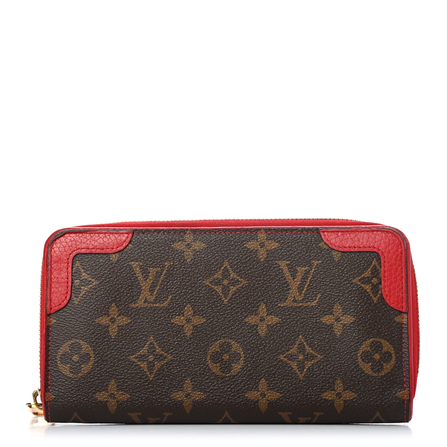 Monogram Retiro Zippy Wallet Cherry