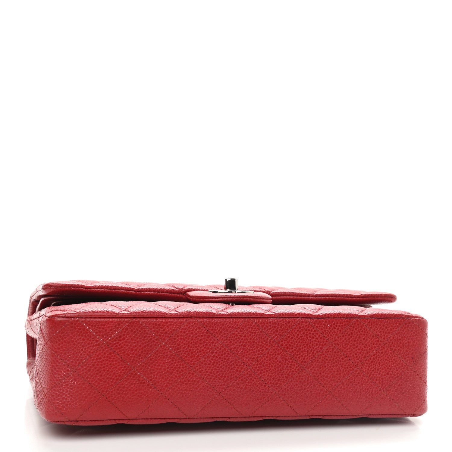 Chanel Caviar Quilted Medium Double Flap Red 4 of 11