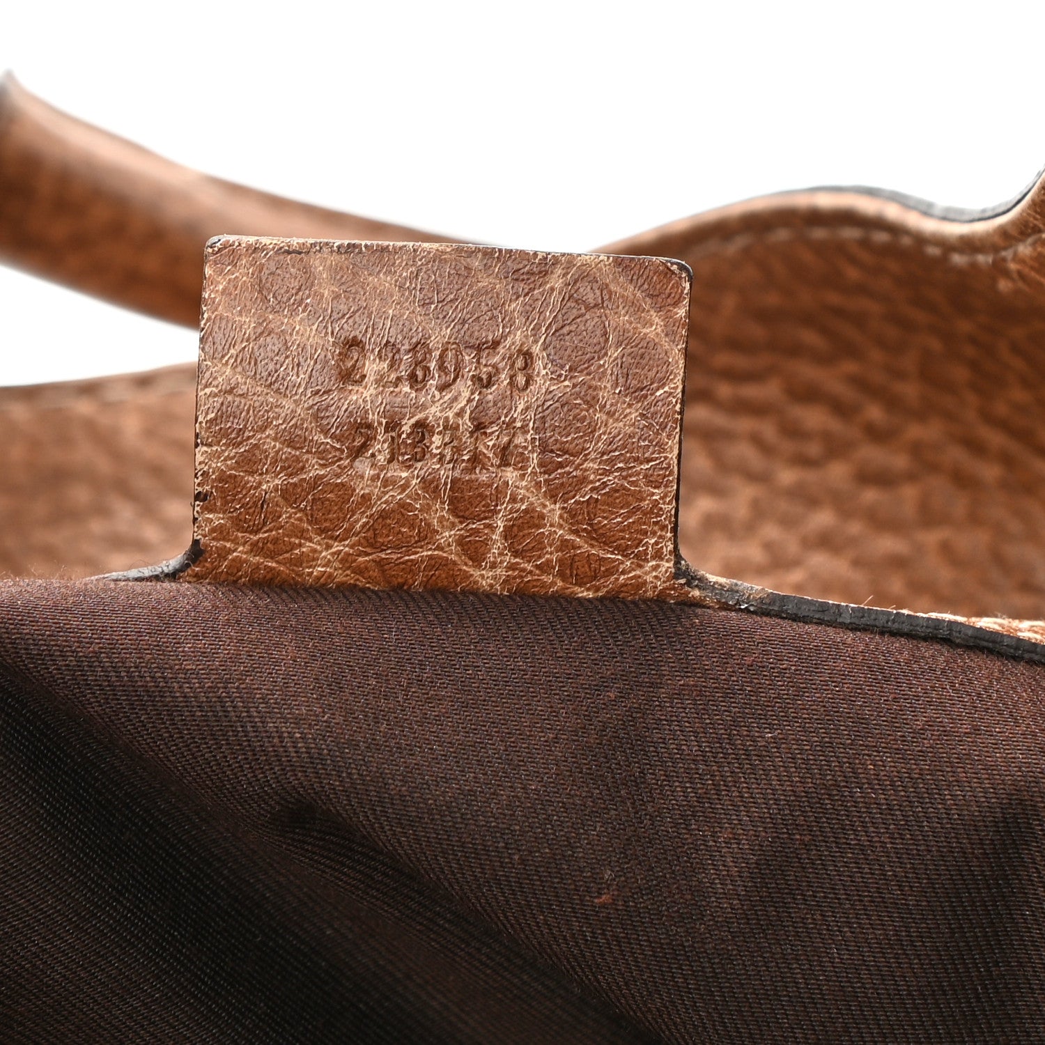 Gucci Monogram Large New Pelham Shoulder Bag Brown 6 of 9