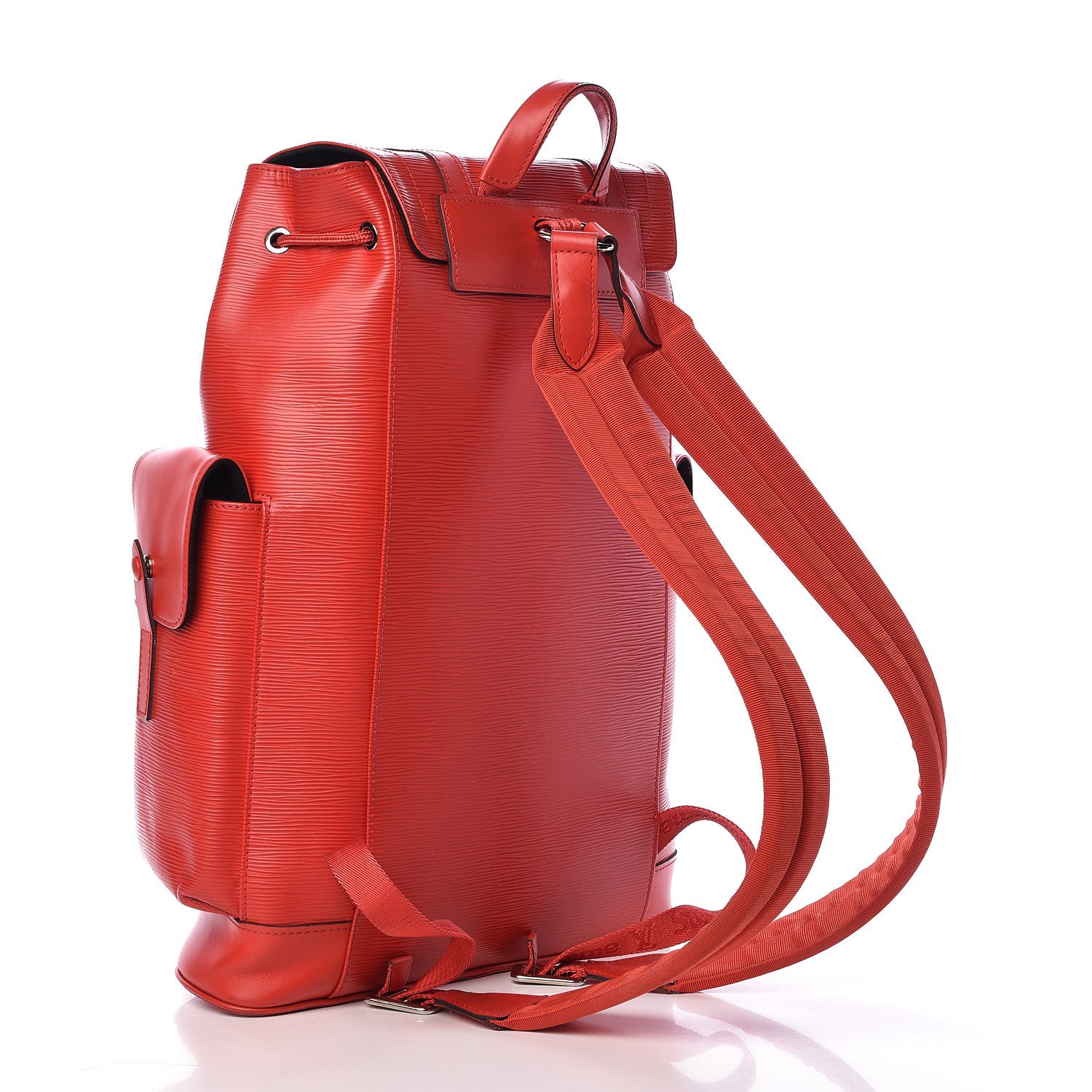 Louis Vuitton X SUPREME Epi Christopher Backpack PM Red 3 of 13