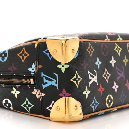 Louis Vuitton Monogram Multicolor Trouville Black 8 of 9