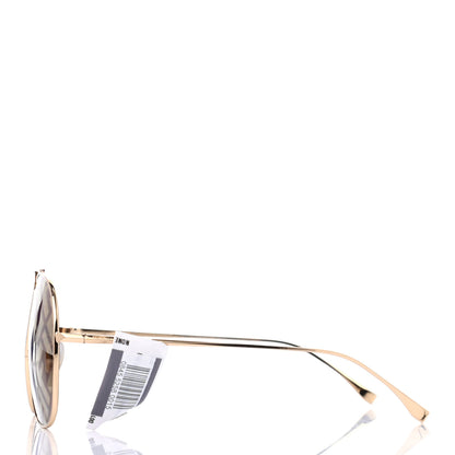 Fendi Metal Fendi Forever Aviator Sunglasses FF0407/G/S Gold 3 of 6