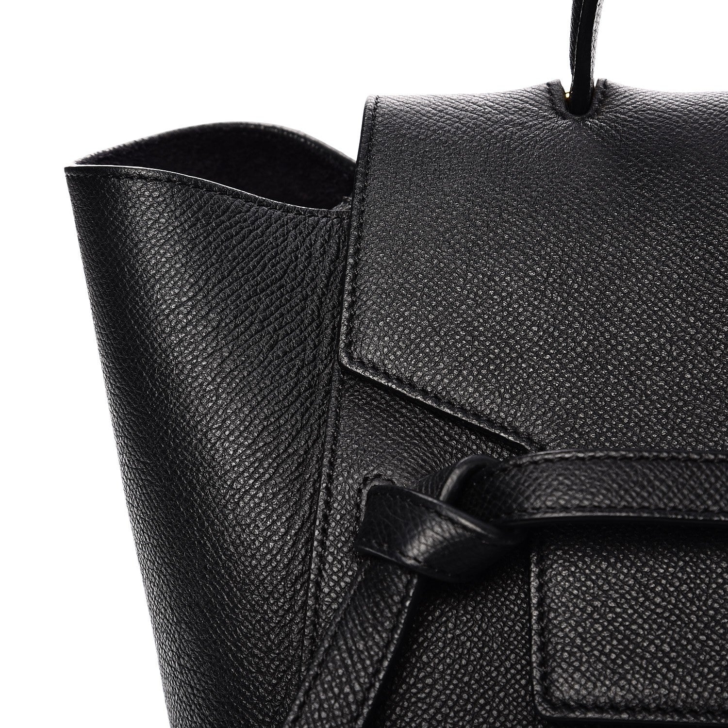 Celine Baby Grained Calfskin Mini Belt Bag Black 10 of 26