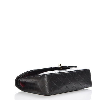 Chanel Lambskin Quilted Medium Double Flap Black 5 of 11