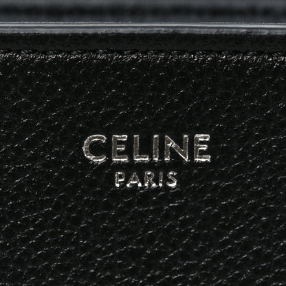 Celine Supple Calfskin Teen Victoire Black 6 of 9