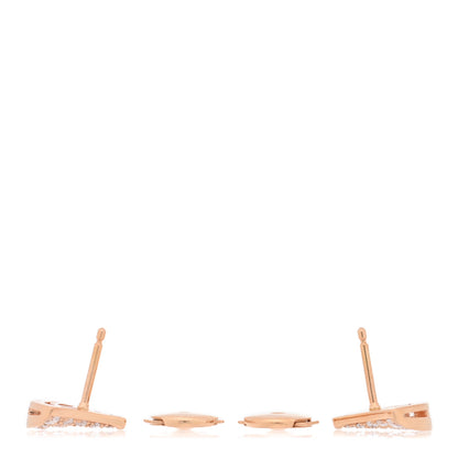 Bulgari 18K Rose Gold Diamond Divas' Dream Earrings 3 of 5
