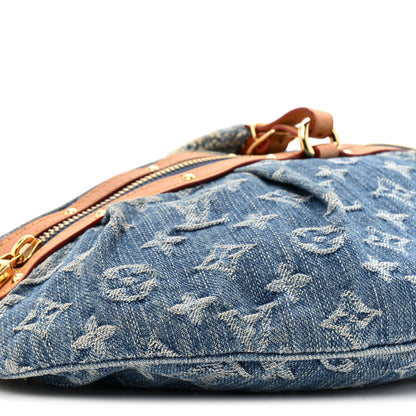 Louis Vuitton Monogram Denim High Rise Bumbag Blue 9 of 12