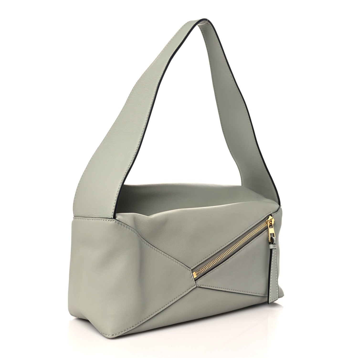 Loewe Calfskin Puzzle Hobo Light Celadon 3 of 8