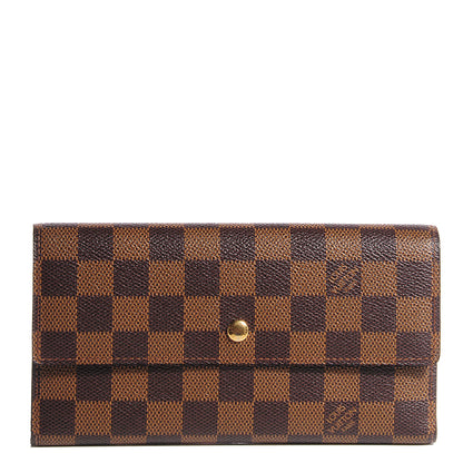 Louis Vuitton Damier Ebene Porte Tresor International Wallet 1 of 7
