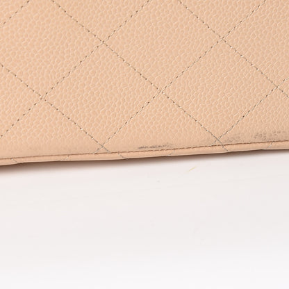 Chanel Caviar Quilted Jumbo Double Flap Beige Clair 13 of 18