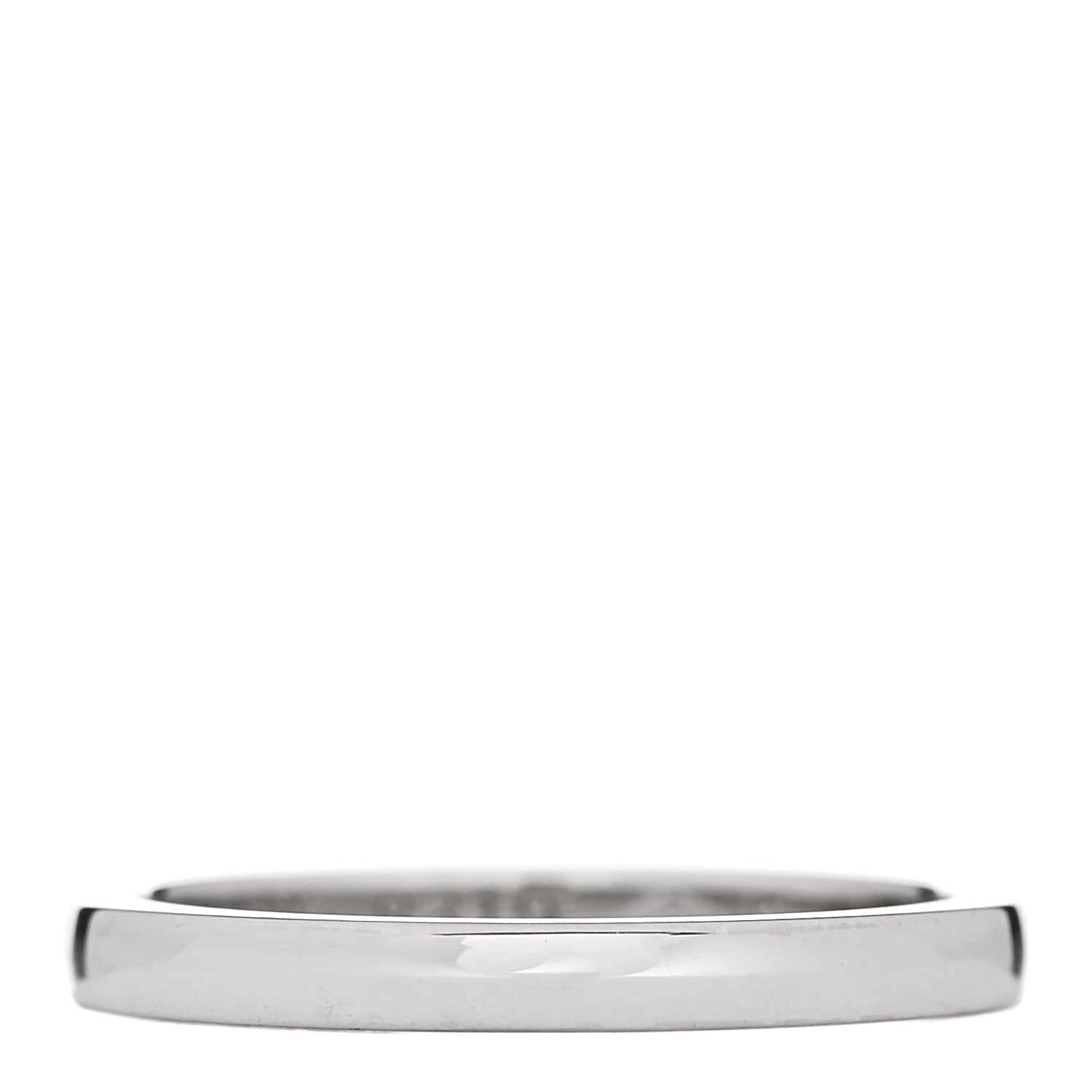Cartier Platinum 2mm Ballerine Wedding Band Ring 49 5 3 of 7