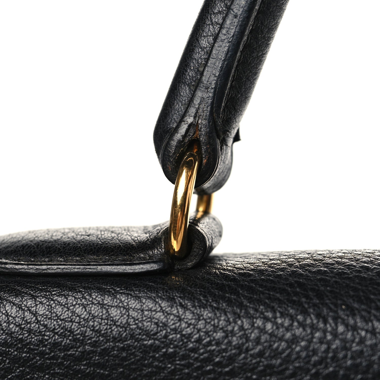 Hermes Taurillon Clemence Kelly Retourne 32 Black 10 of 11