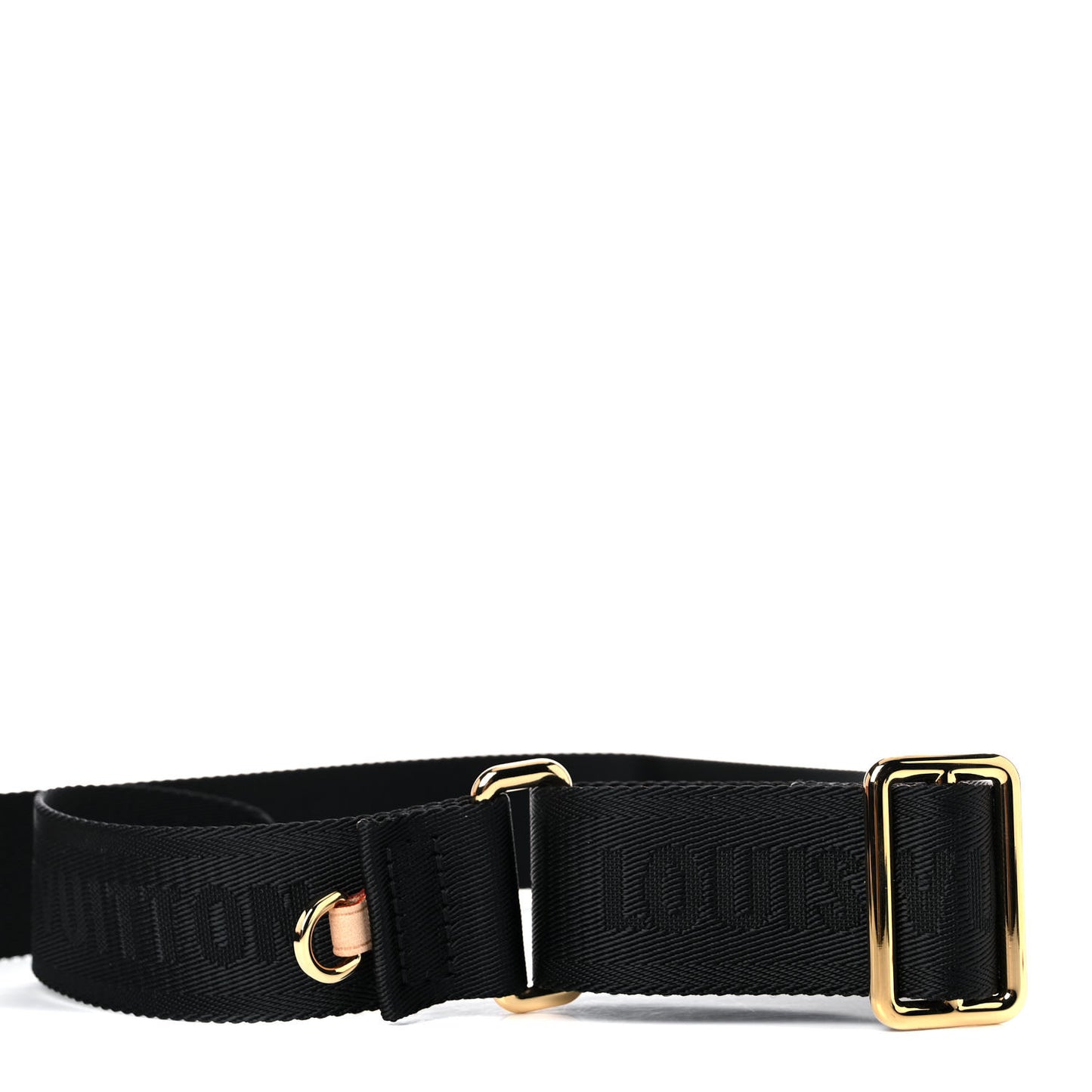 Monogram Multi Pochette Accessories Bandouliere Shoulder Strap Black