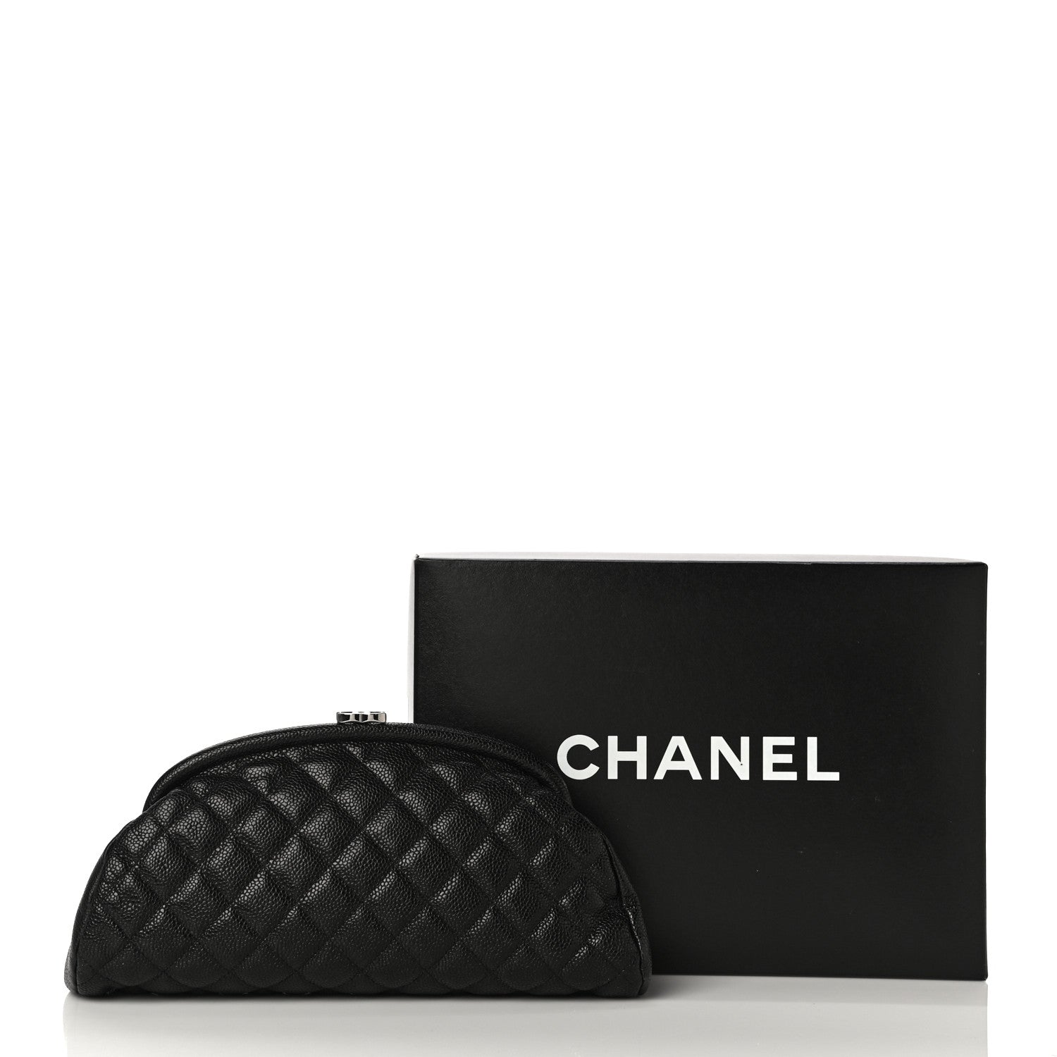 Chanel Caviar Quilted Timeless Clutch Black 12 of 12