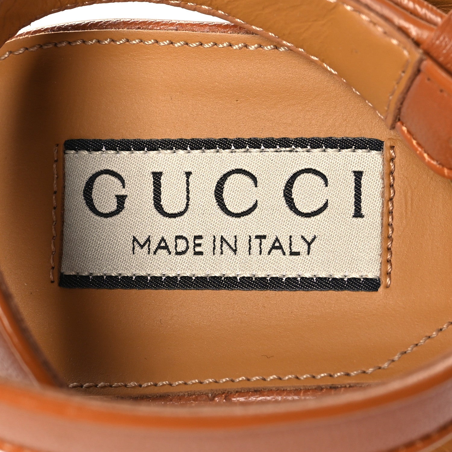 Gucci Quentin Granada Kid Horsebit 25/60mm Platform Sandals 37 Harness Brown 9 of 10