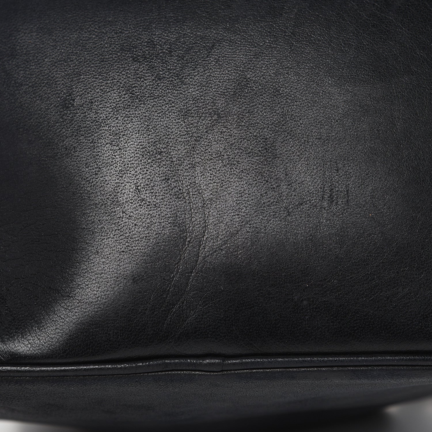 Chanel Lambskin CC Drawstring Shoulder Bag Black 12 of 19