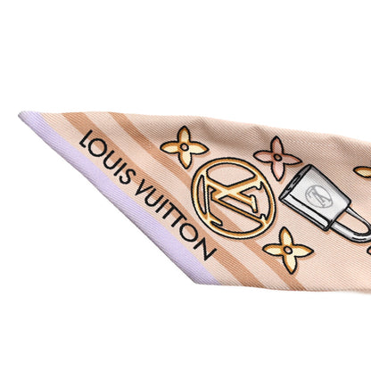 Louis Vuitton Silk Bejeweled BB Bandeau Beige 3 of 6