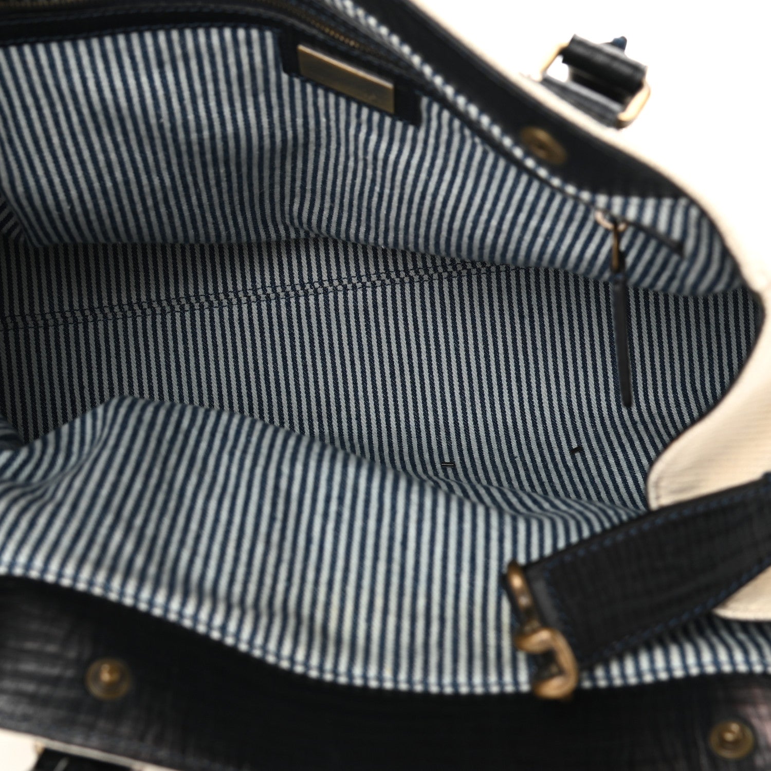 Fendi Canvas Bag De Jour Tote Natural 5 of 12