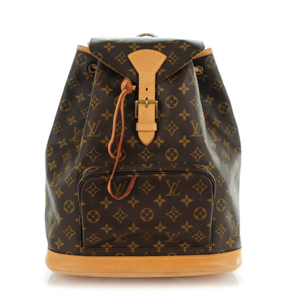 Louis Vuitton Monogram Montsouris GM Backpack 1 of 7