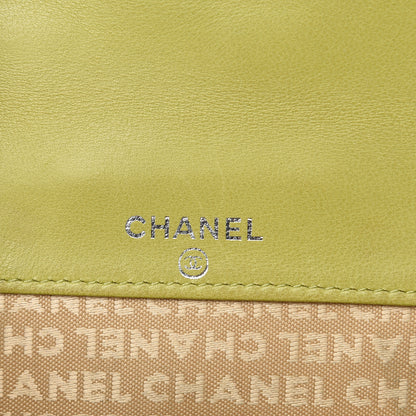 Chanel Lambskin Precious Symbols French Flap Wallet Chartreuse 6 of 15