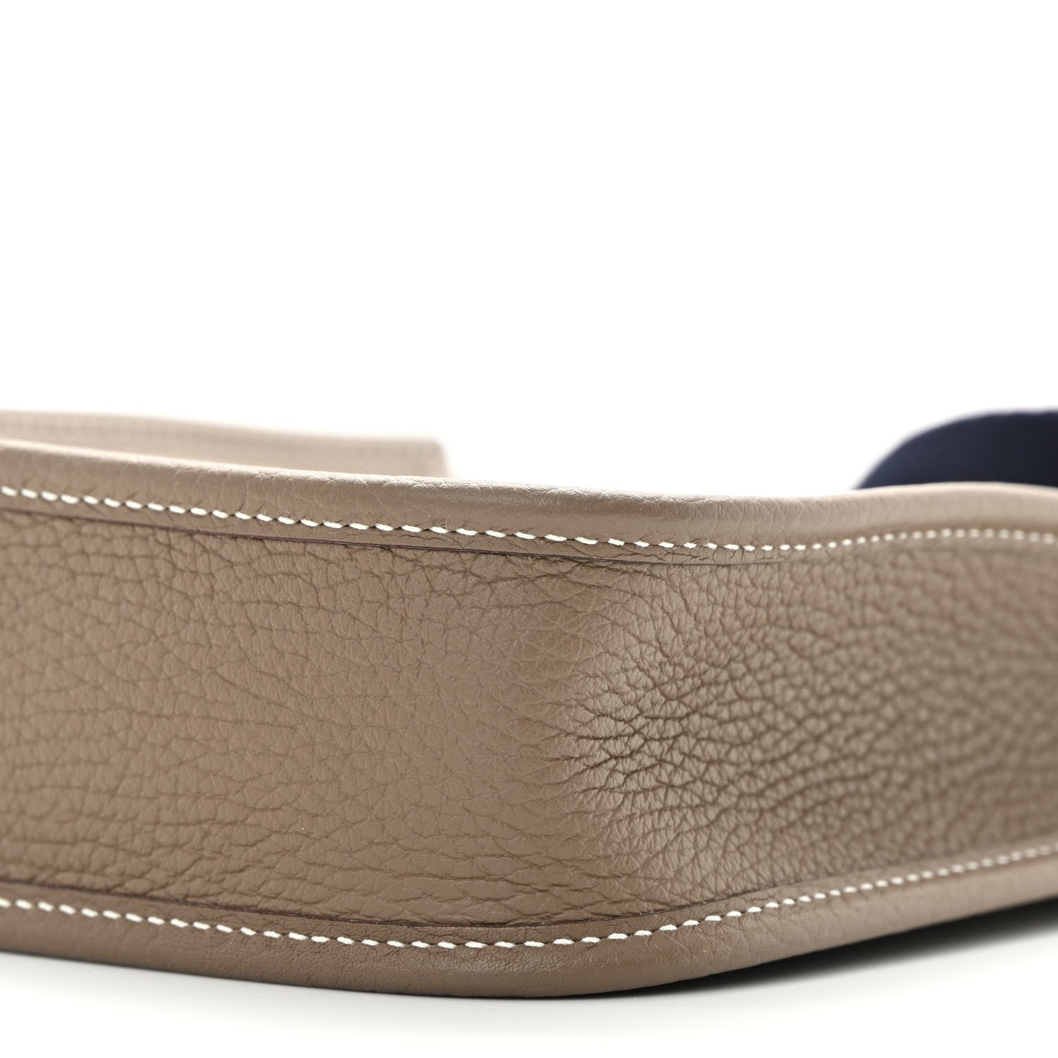 Hermes Taurillon Clemence Amazone Evelyne TPM Etoupe Bleu Indigo 10 of 11