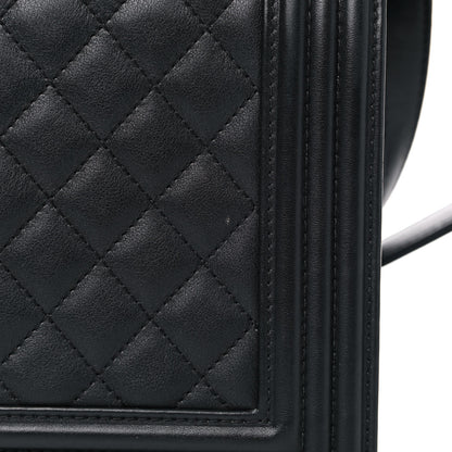 Chanel Calfskin Quilted New Medium Boy Flap Black 16 of 19