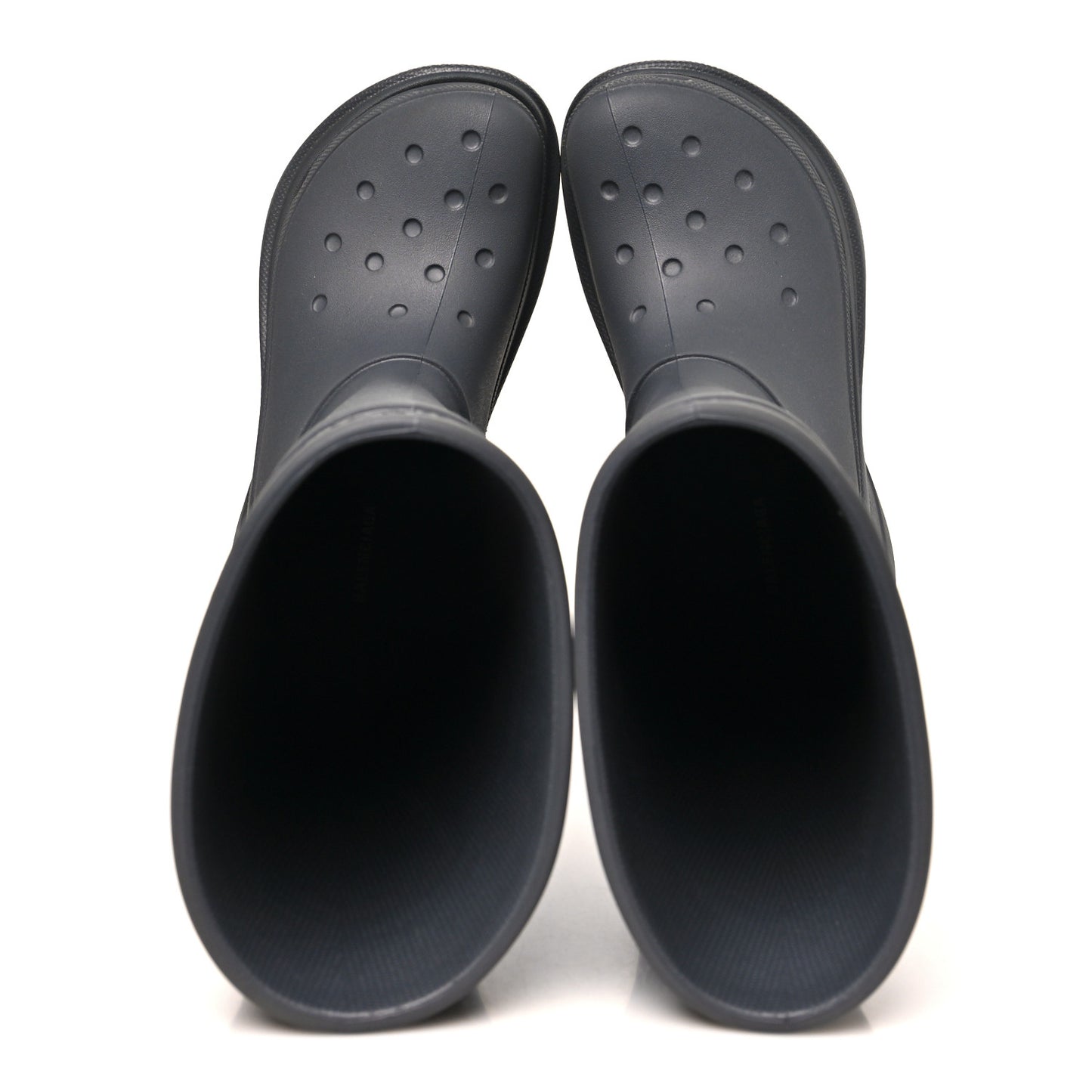 X CROCS Rubber Womens Rain Boots 37 Grafite
