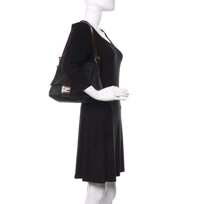 Fendi Mesh Mama Baguette Black 2 of 16