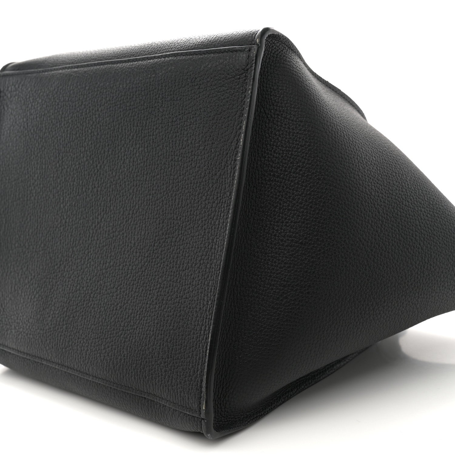 Celine Supple Grained Calfskin Small Long Strap Big Bag Black 11 of 16