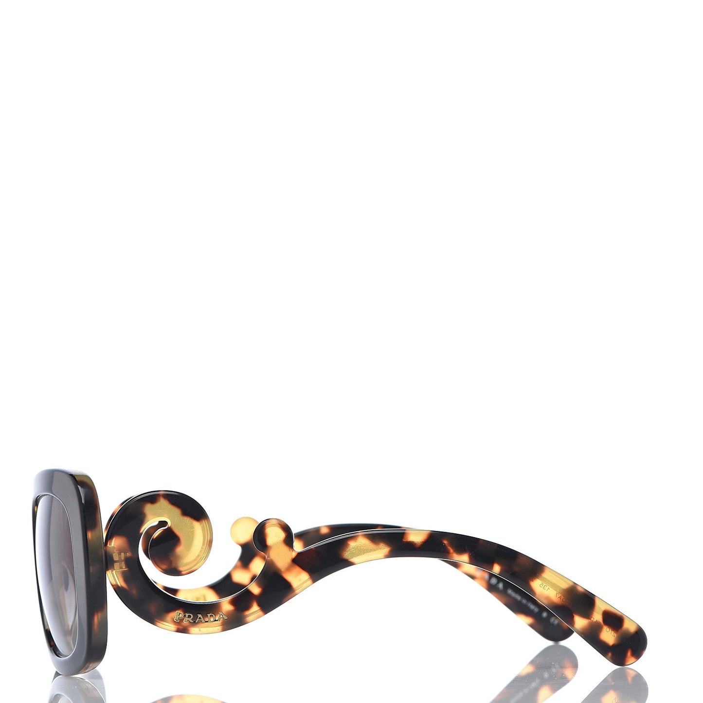 Acetate Baroque Sunglasses SPR 27O Tortoise