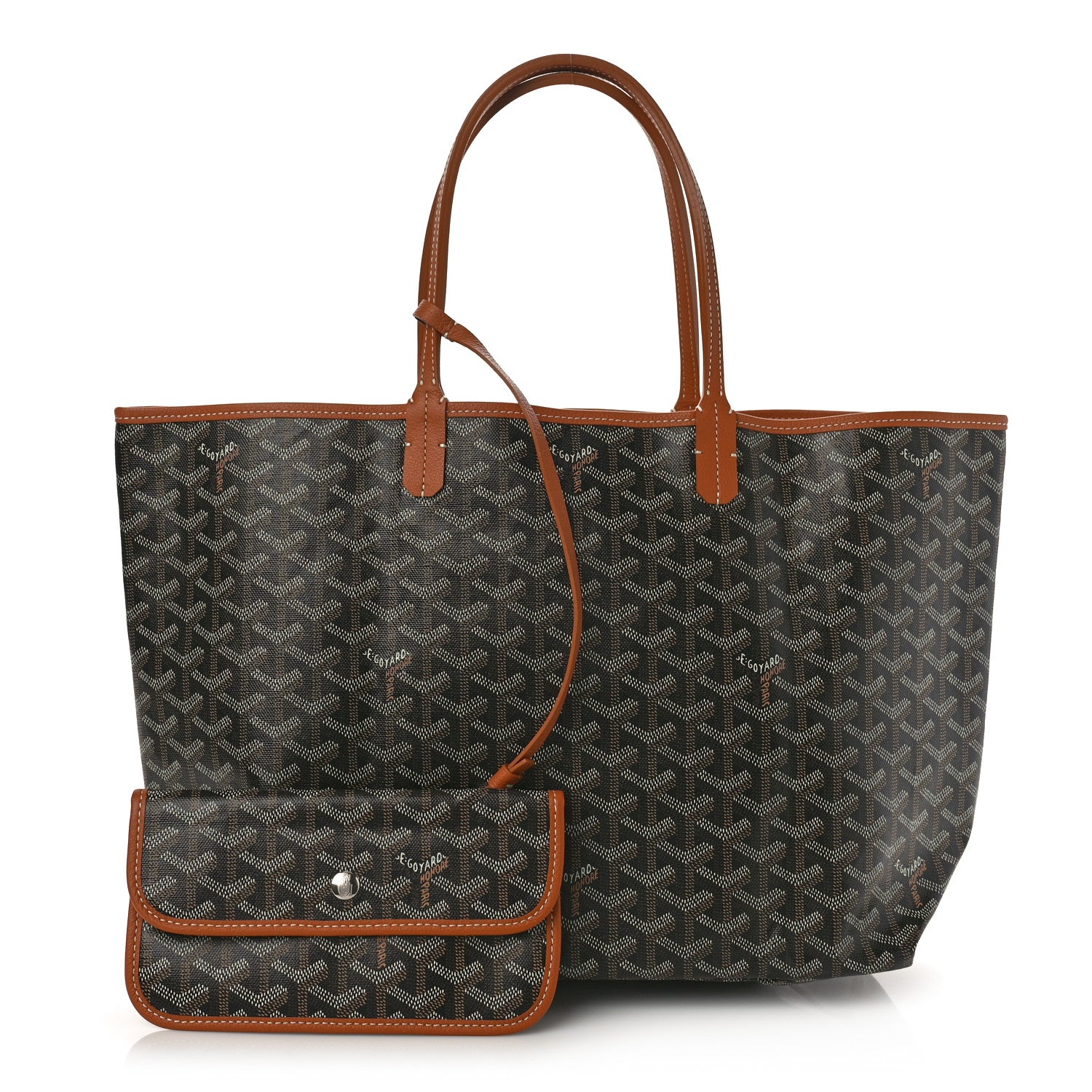 Goyard Goyardine Saint Louis PM Black Gold 1 of 7