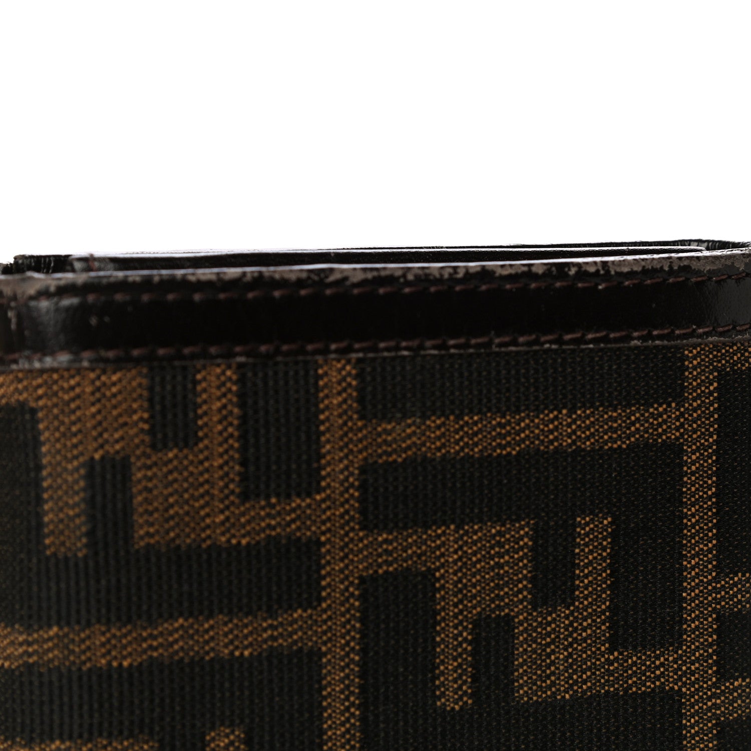 Fendi Zucca Continental Wallet Tobacco 12 of 15