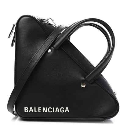 Balenciaga Calfskin XS Triangle Duffle Black 1 of 8