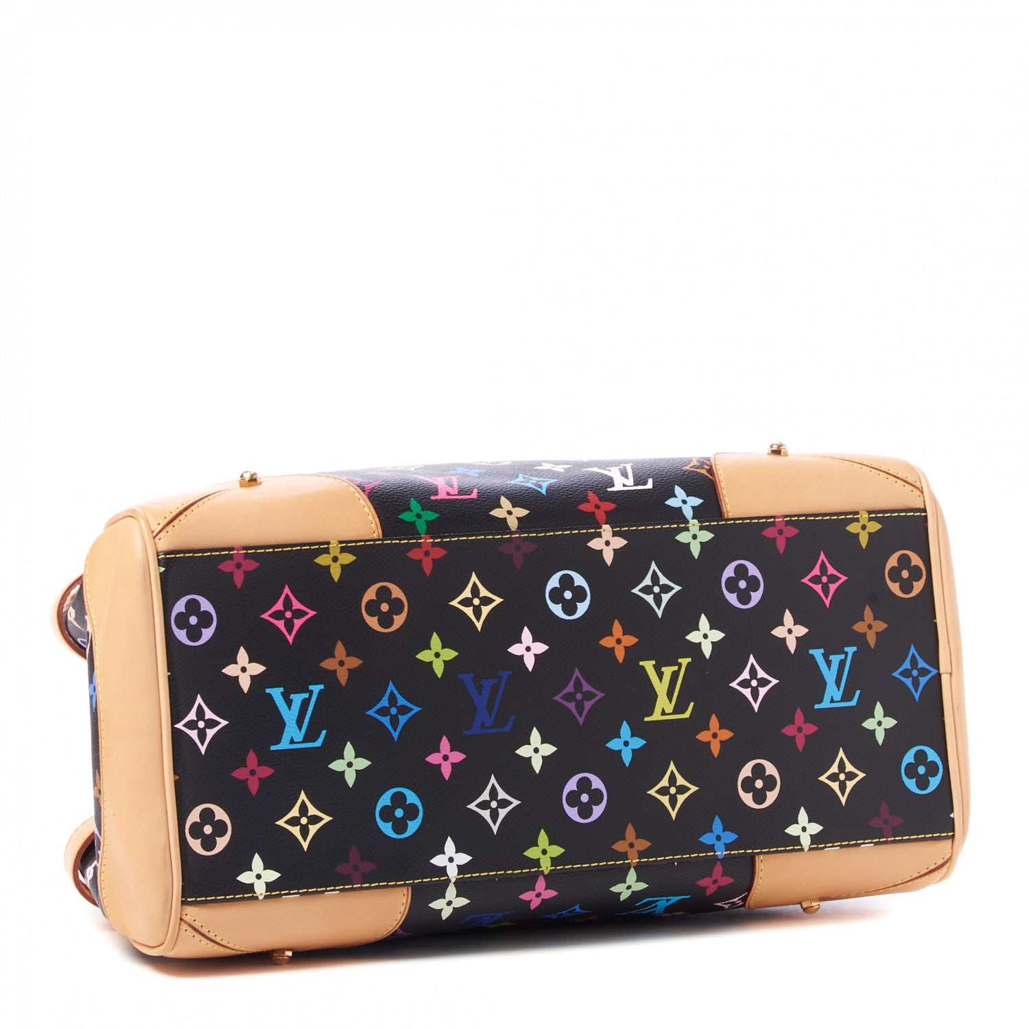 Louis Vuitton Monogram Multicolor Claudia Black 4 of 8